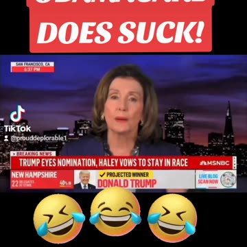 Obamacare does suck🤣