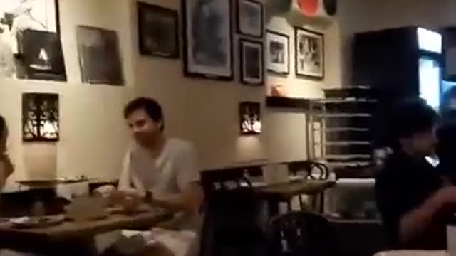 White man kicks black family out of New York restaurant for not having vaccine papers.