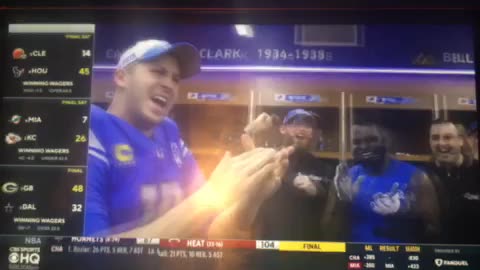 NFL FINAL DETROIT LIONS WIN OVER LA RAMS RADIO POSTGAME SHOW RUMBLE