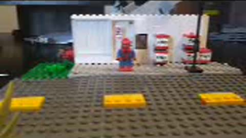 Spider man Lego stop motion