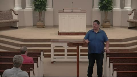 08/13/2023 AM Bible Class and Worship Service