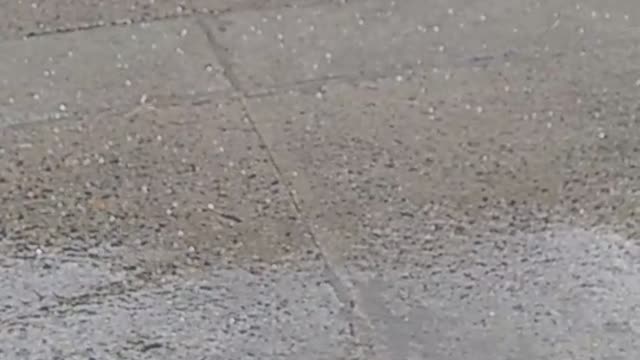 Fuerte granizada causó daños en Curití, Santander