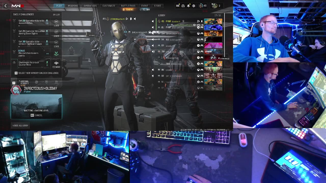 Cod W the kids!!!