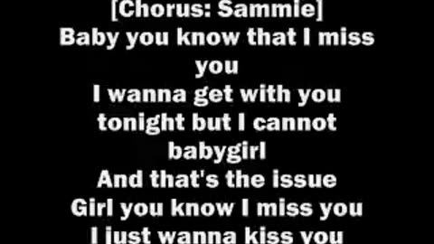 Kiss Me Through The Phone With Lyrics