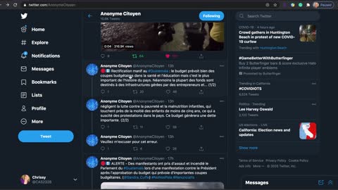 @AnonymeCitoyen is reporting on the protests in Paris, Berlin, Liverpool, Guatemala...