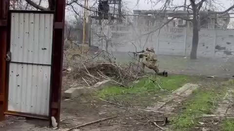 Russian AKHMAT Special Forces in SMO combat zone