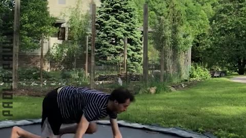Epic Trampoline Troubles