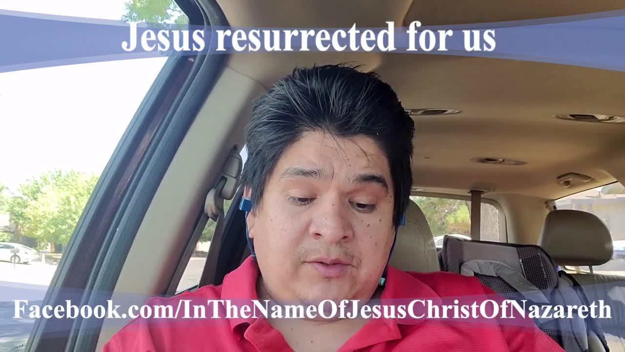 Jesus resurrected for us