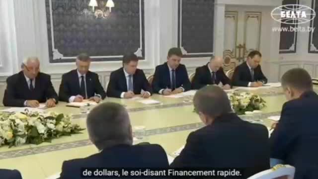 LE PRÉSIDENT LOUKACHENKO DÉNONCE ICI LE CHANTAGE DU FMI ET DE LA BANQUE MONDIALE !!!