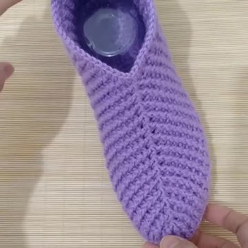 A Crochet Women Boot