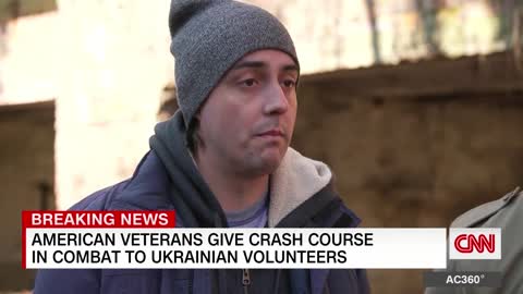 American veterans train Ukrainian volunteers in combat