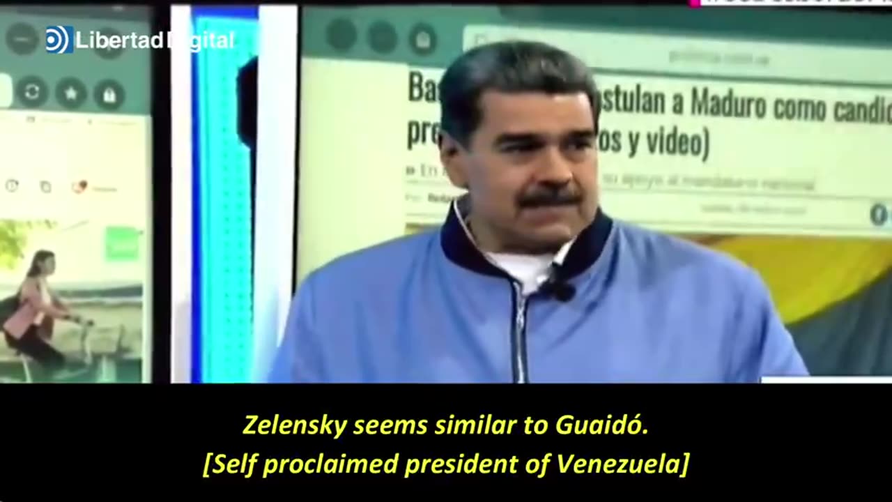 Venezuelan President Maduro: Zelensky is a ‘clown’