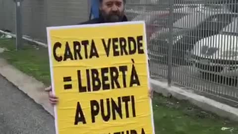 Marotta di Pesaro Italia Protesta silenziosa