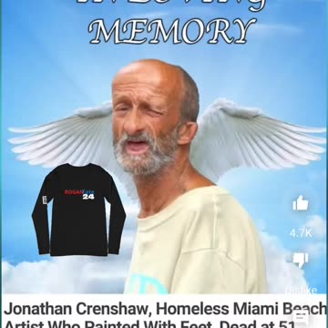 Rest in peace Jonathon Crenshaw foot artist dead 51 street crackhead pizza prez