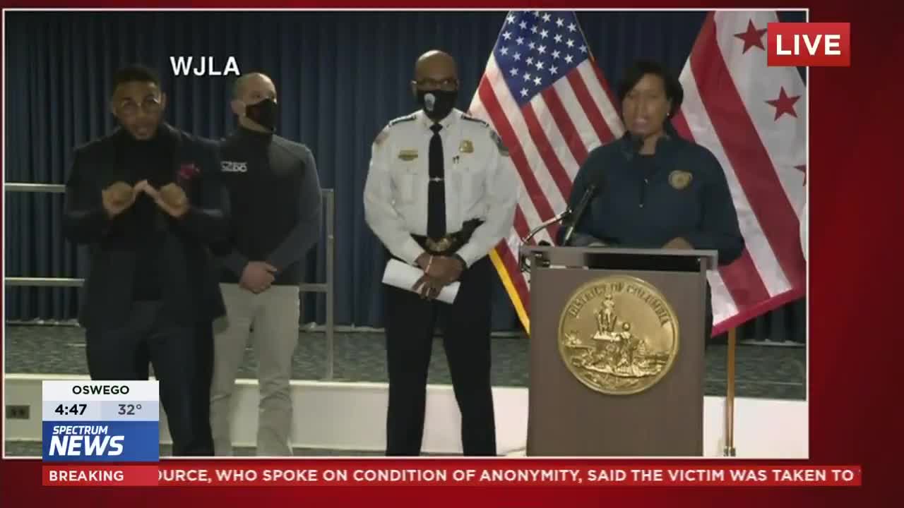 D.C. Mayor Bowser Jan 6th