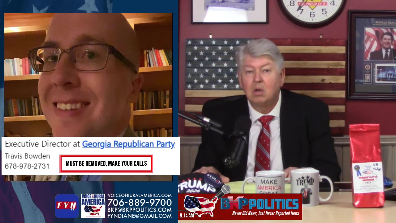 Travis Bowden Executive Director In The GA GOP Needs To Be Removed