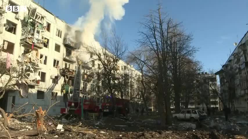 Russian worship destroyed.