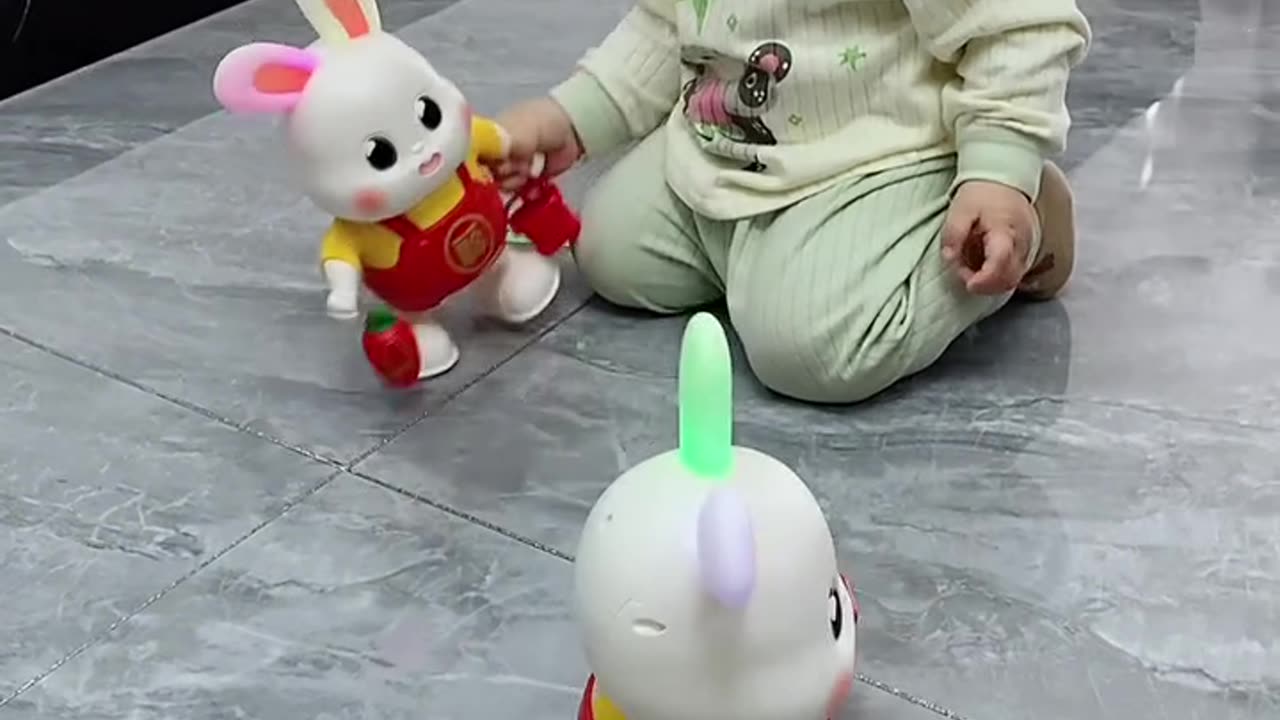 Cute baby fun video