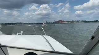 Detroit Diesel 853 Naturals - harbor cruise test run after engine repair - Boston Harbor