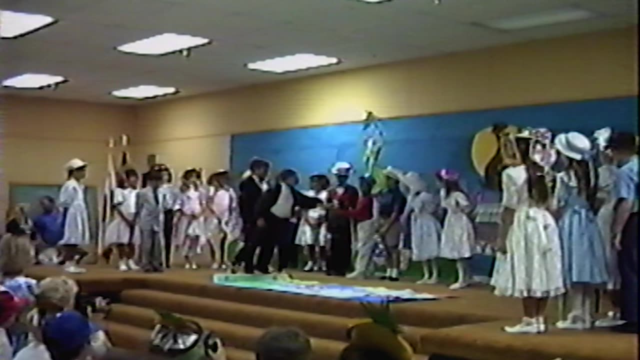1991 - Jeffrey and Casey French Assembly 5-91 - 3rd and 1st Grade
