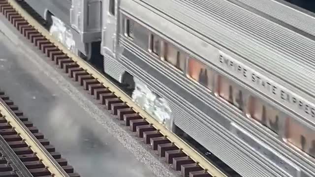 More MTH steam locos - J Class and an 0-6-0 tender loco - hauling freight