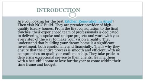 Best Kitchen Renovation in Angel