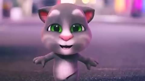 Talking Tom Dancing Cute Baby Tom