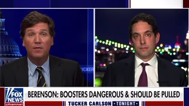 Tucker Carlson & Alex Berenson Interview Jan. 25, 2022