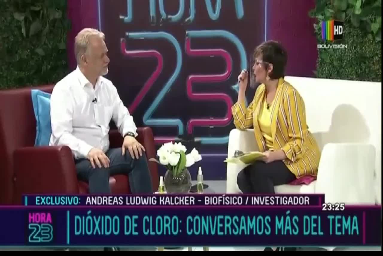 Entrevista Completa a Andreas Kalcker en Hora 23 TV Bolivia