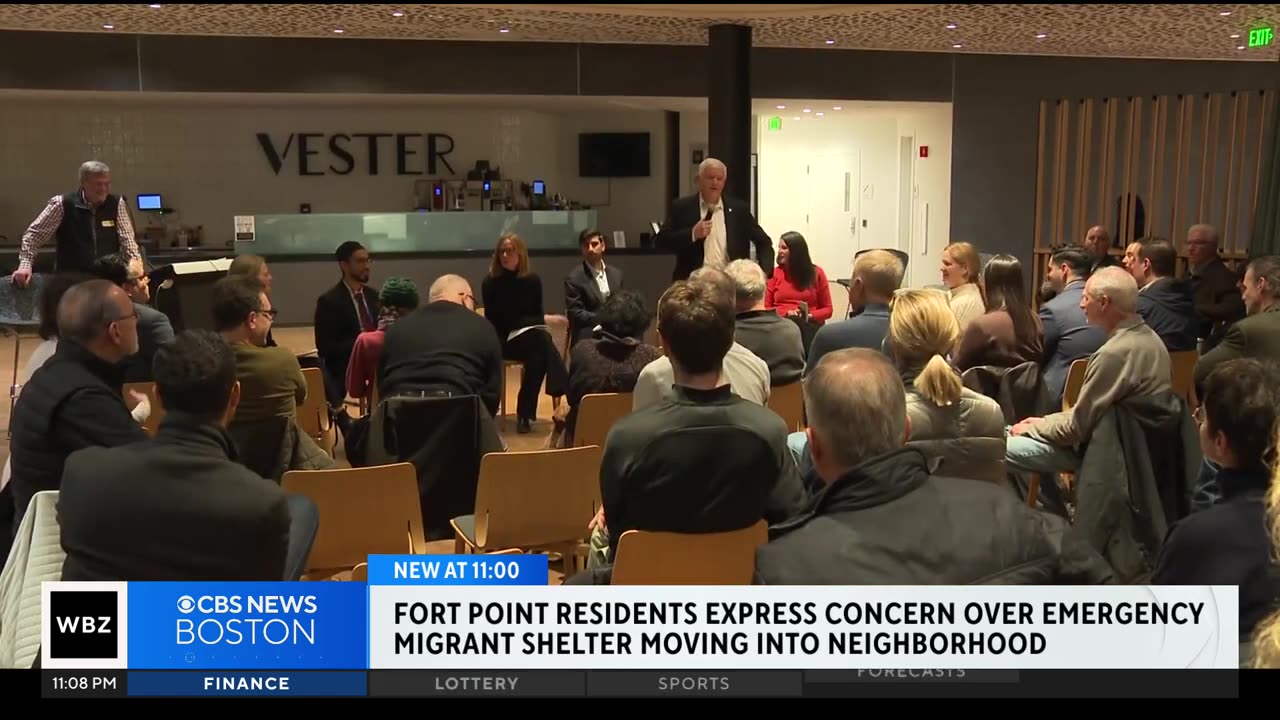 Boston Residents Angry Over Opening Of Migrant Shelter In Their Neighborhood