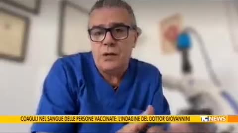Dott. Franco Giovannini: Il sangue dei vaccinati, compromesso.