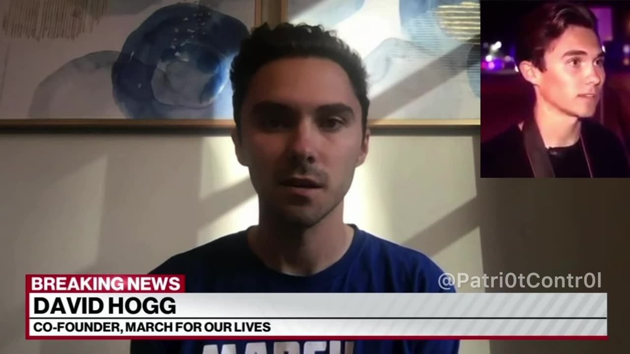 Democrat Actor David Hogg messes up his lines during Anti-Gun video