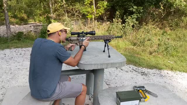 AR-10 Test Fire