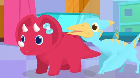 Dinosaur cartoon for kids (baby dinosaur)