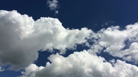 Time Laps of Cumulus Clouds