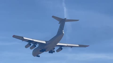 Pakistan Air Force plane landed today at BWI