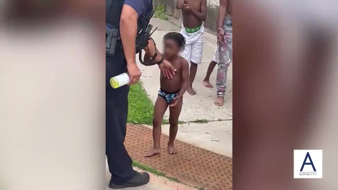 Disturbing Video Shows Children Cussing Out and Hitting Police Officers in Minnesota