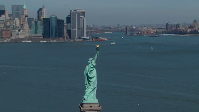 The beauty of the Statue of Liberty