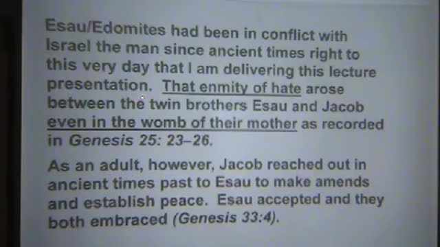 WHITE EUROPEANS VS EDOM-ESAU JEWRY - Dr. James Wickstrom