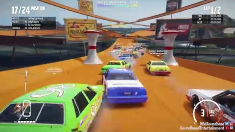 Hot Wheels Track OBLITERATION! | Wreckfest