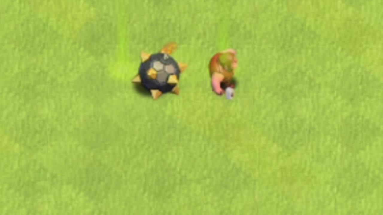 COC Bomb Normal To Max //To Day I Update four Bomb Let's go #coc #gaming #shorts