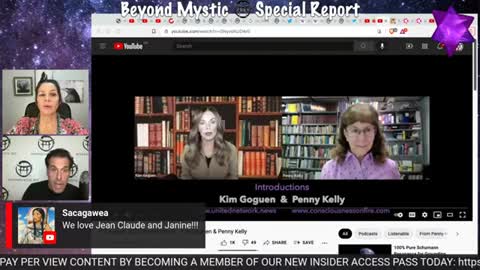 JANINE'S TAROT SPECIAL REPORT: KIM GOGUEN With Jean-Claude@BeyondMystic