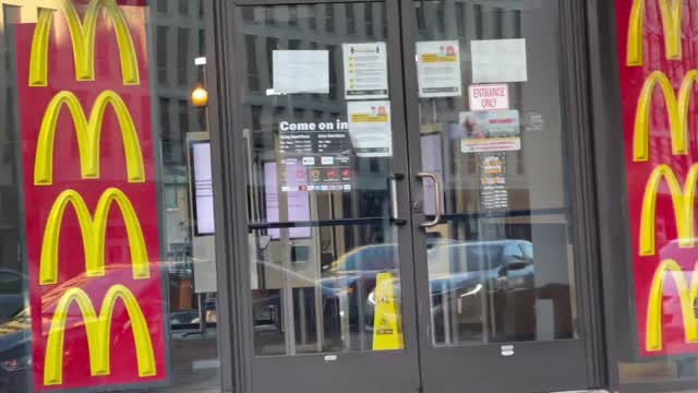 Washington DC - Everthing is closed - Even Mc Donald's