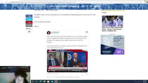 Joe Biden admits he cant change the trajectory of the pandemic