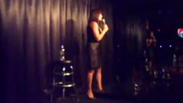 Eva C Morales at Comedy Store, Belly Room, Los Angeles