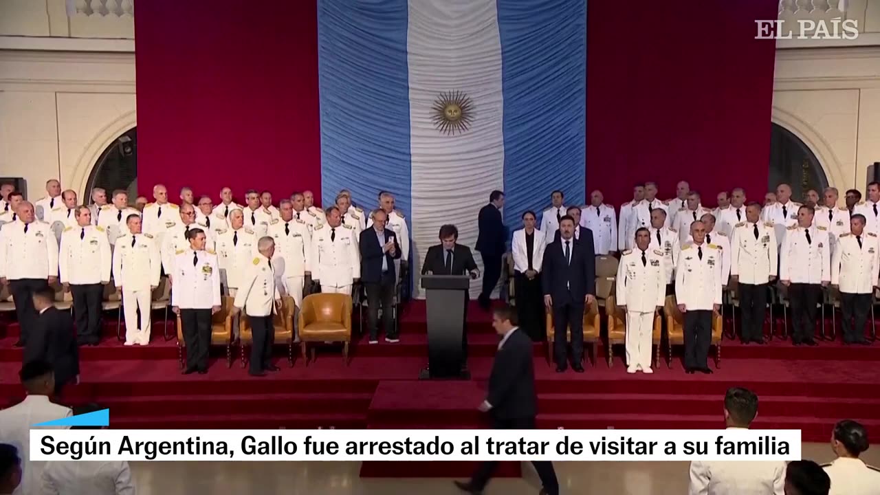 NAHUEL GALLO | Millei exige liberación de gendarme detenido en Venezuela | EL PAÍS