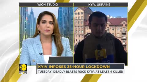 Kyiv imposes 35-hour long curfew, fighting intensifies in and around Ukrainian