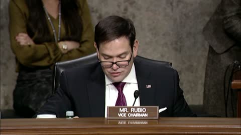 Vice Chair Rubio Questions Nominee Kenneth Wainstein at Senate Intelligence Hearing