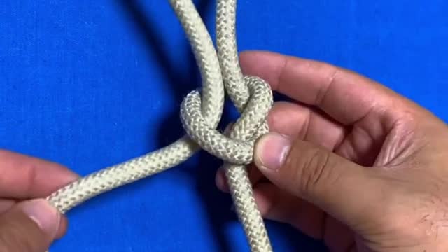 How to Tie the knotting skills in life, you can learn at a glance #10