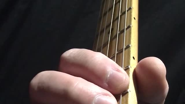 Guitar Rote Exercises - Gliss - Slide - Lateral Strength And Control Of 3 Fingers On 3 Strings